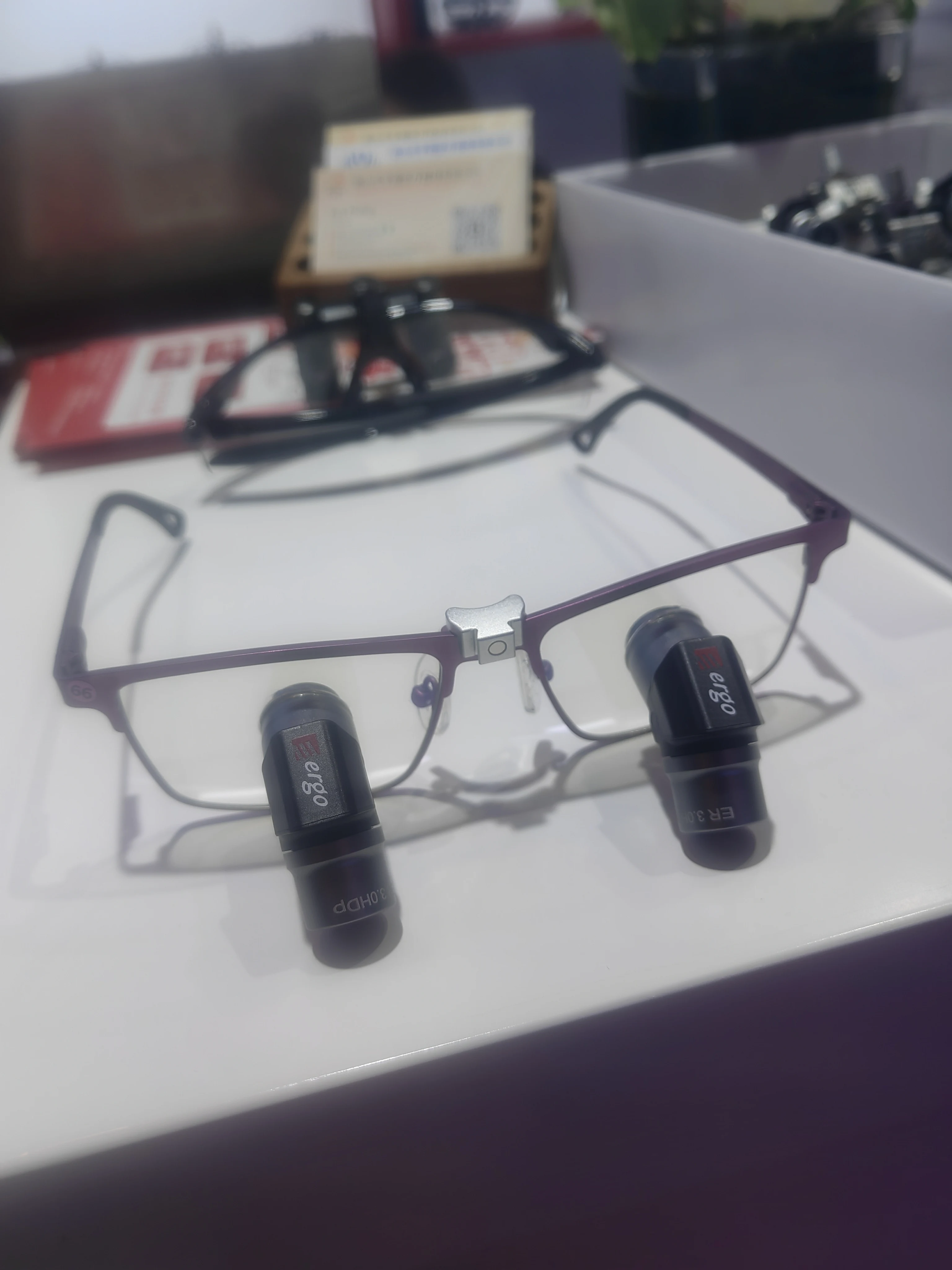 

Ergo blinds 3x 4x 5xEASYSEE customized Pupil distance customized dental blinds medical glass