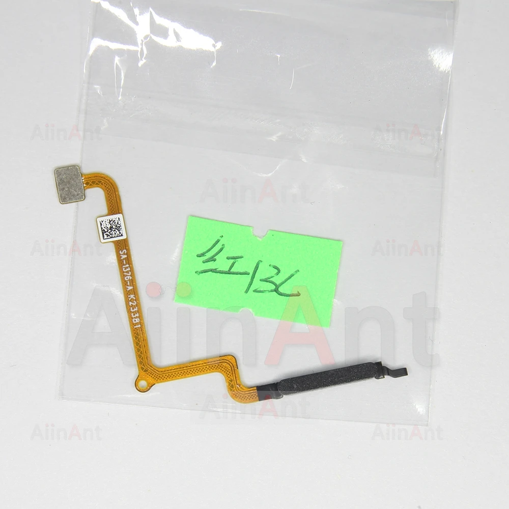 Home Back Side Power Button Touch ID Finger Scanner Fingerprint Sensor Flex Cable For Xiaomi Redmi 12 12C 13C 12R 4G 5G Parts