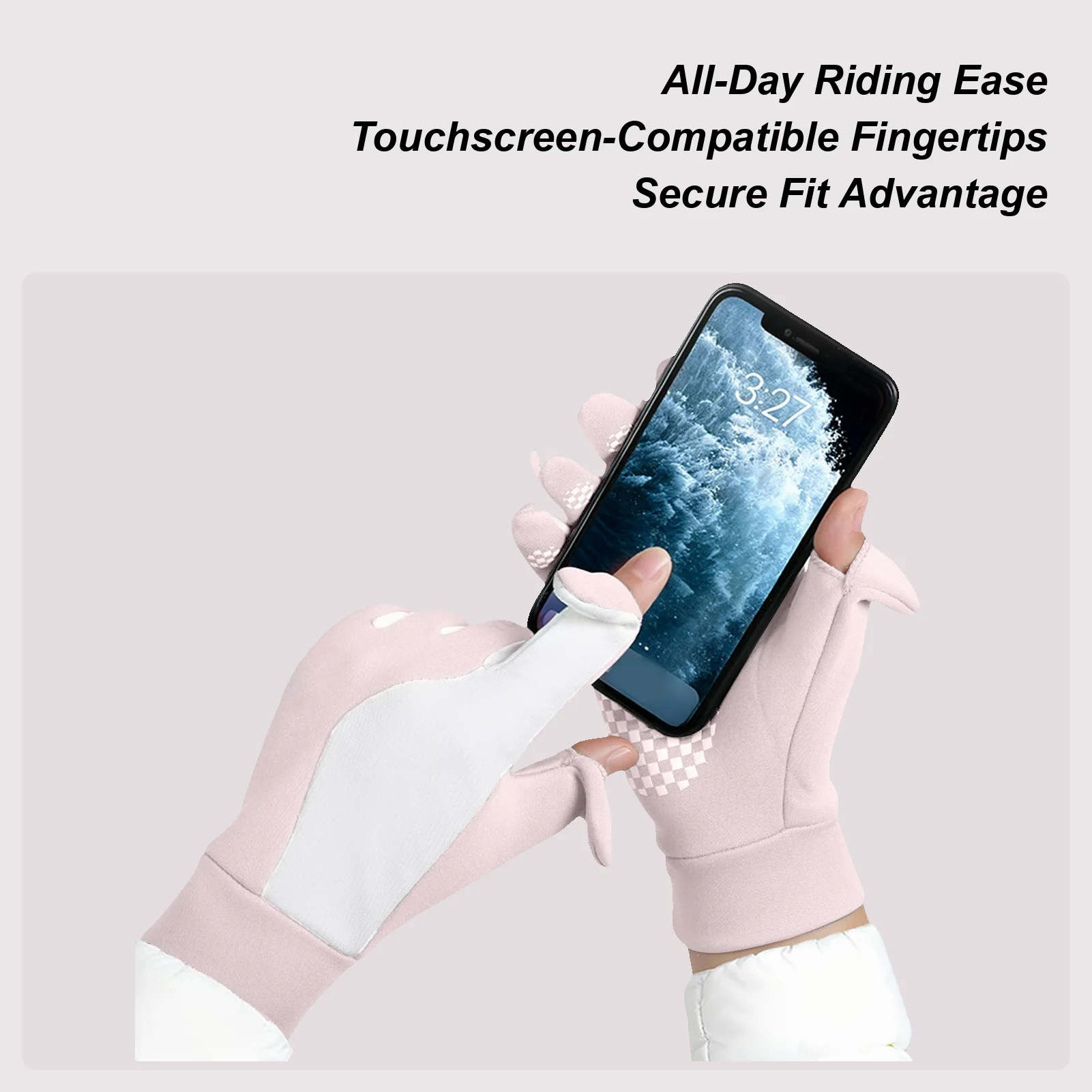 

Мотоциклетные перчатки для мужчин, ветрозащитные, водонепроницаемые, защитное снаряжение для мотоцикла, мотоциклетные перчатки с сенсорным экраном для верховой езды Powersports