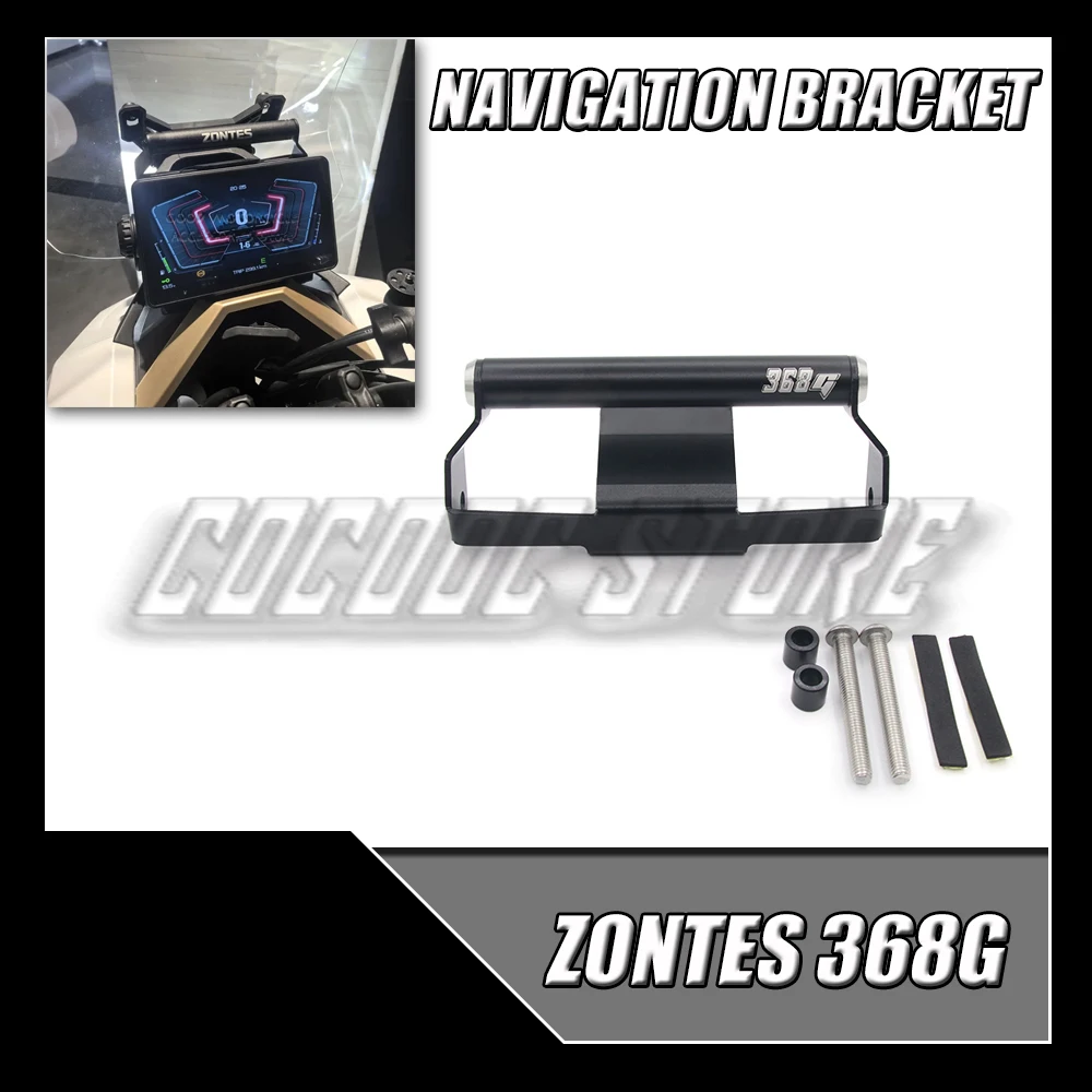 

For ZONTES 368G Navigation Bracket Fit ZONTES 368G GPS Bracket ZT 368 G Mobile Phone Holder Modification Accessories 2024