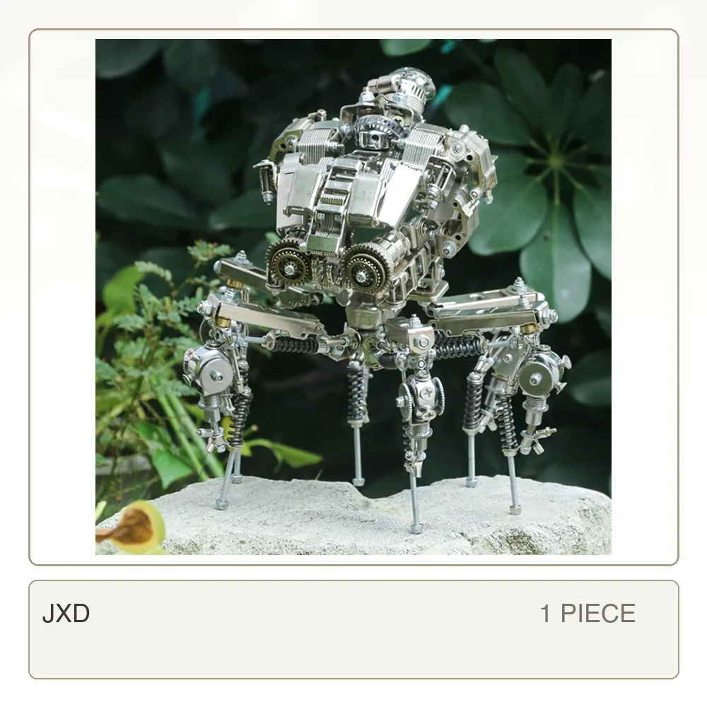 3D Metal Engineering Explorer Assembly Kit High Quality Handmade DIY Assembly Puzzles Models Ornaments for Teens Adults Gift
