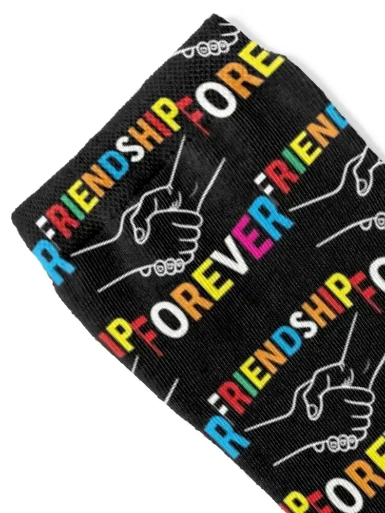 Friendship forever Classic Socks Stockings summer loose halloween Boy Child Socks Women's