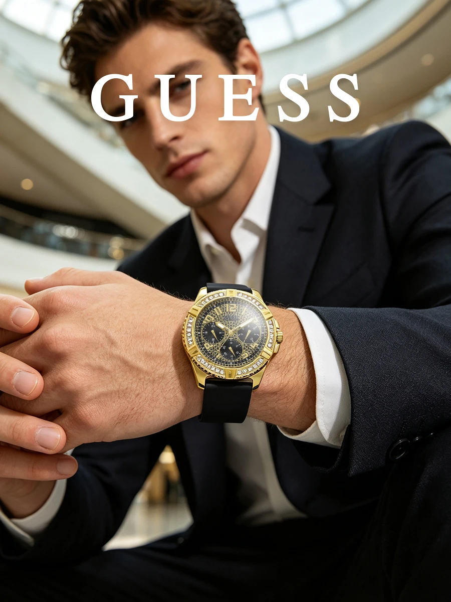 Zegarek męski Guess, czarne si – Smartwatch Guess recenzja i cena