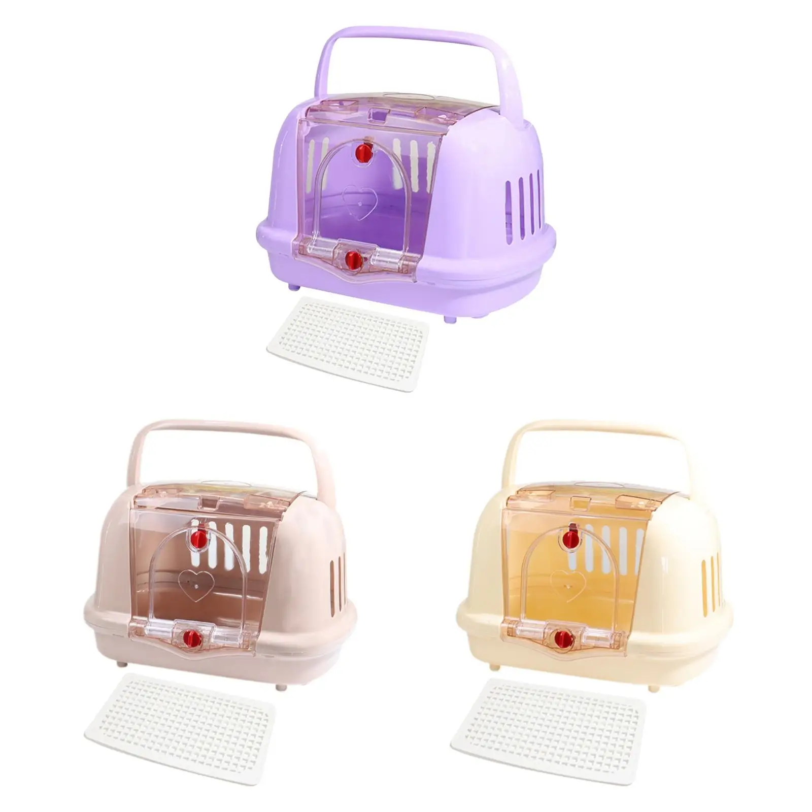 

Pet Carrier Ventilation Sturdy Pet Supplies Dog Crate for Kitten Cat Walking