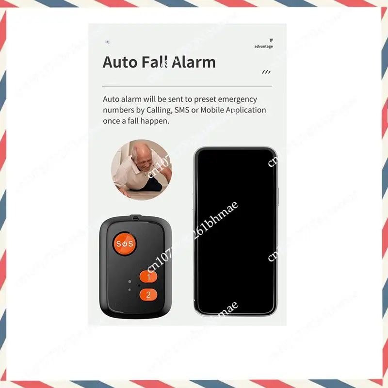 -A21Z 2X GPS + Beidou Tracker RF-V51 WIFI Compatible With 4G LTE/3G WCDMA/2G GSM SOS Alarm Two-Way Voice Tracking (A)