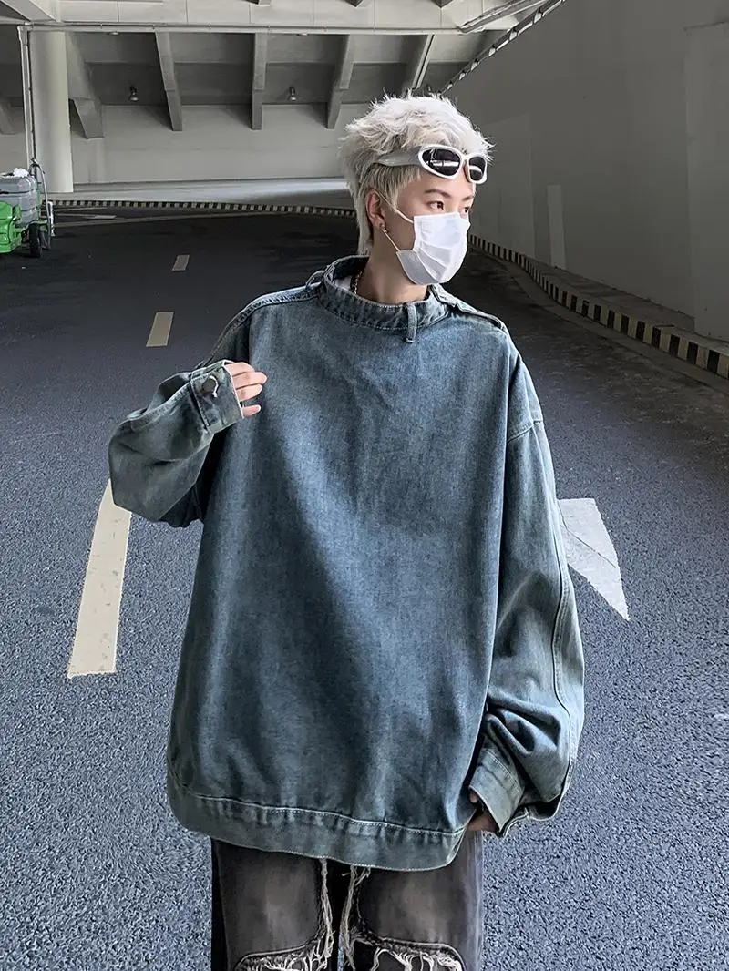 

Мужские худи без капюшона: дизайнерские, с узорами, в стиле колор-блок, креативные, для выражения индивидуальности, в стиле арт-культуры