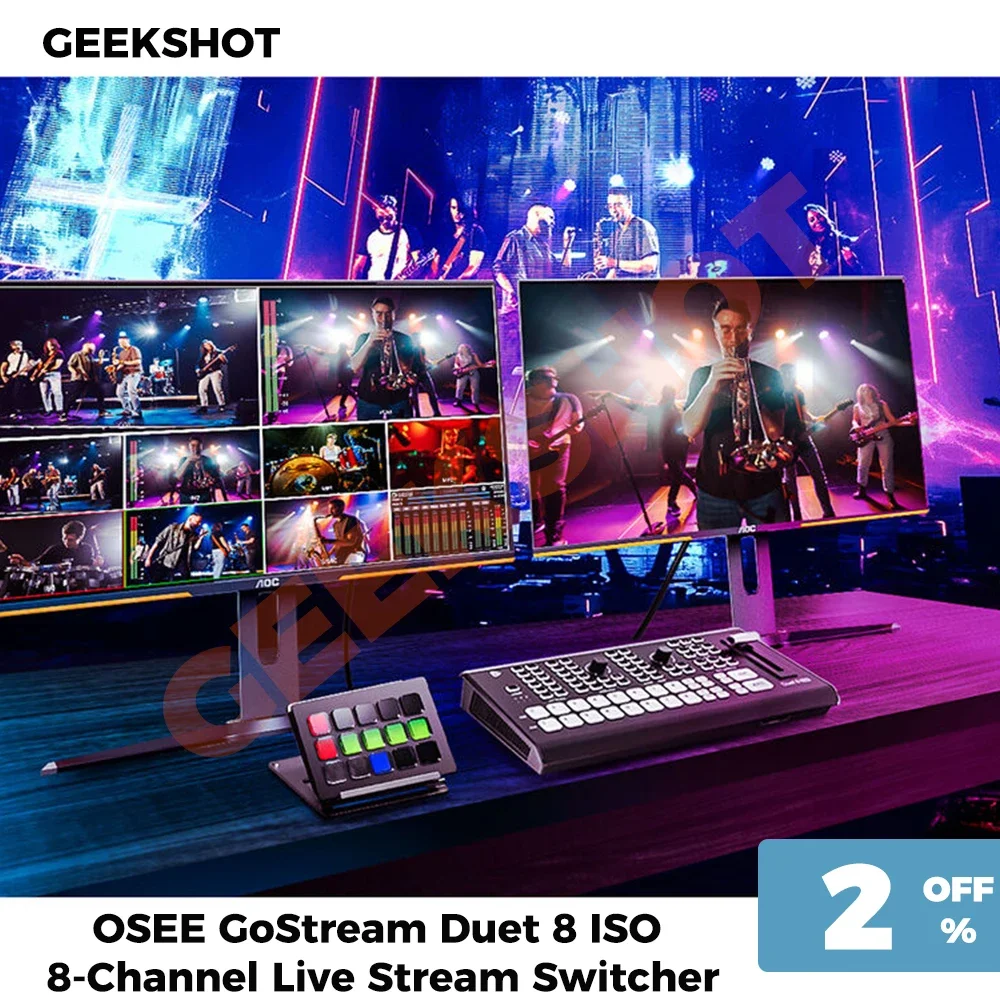 The Ultimate Guide to Multisource Streaming with the OSEE GoStream Duet Series – Real Results from My Studio Setup