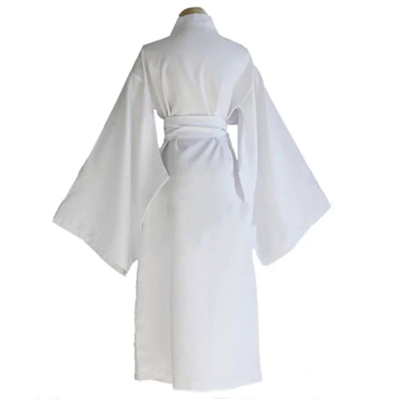 2025 New Unisex Anime Noragami Yukine Cosplay Costume White Robe Japanese Kimono Halloween Carnival Party Outfit for Wome RQR78