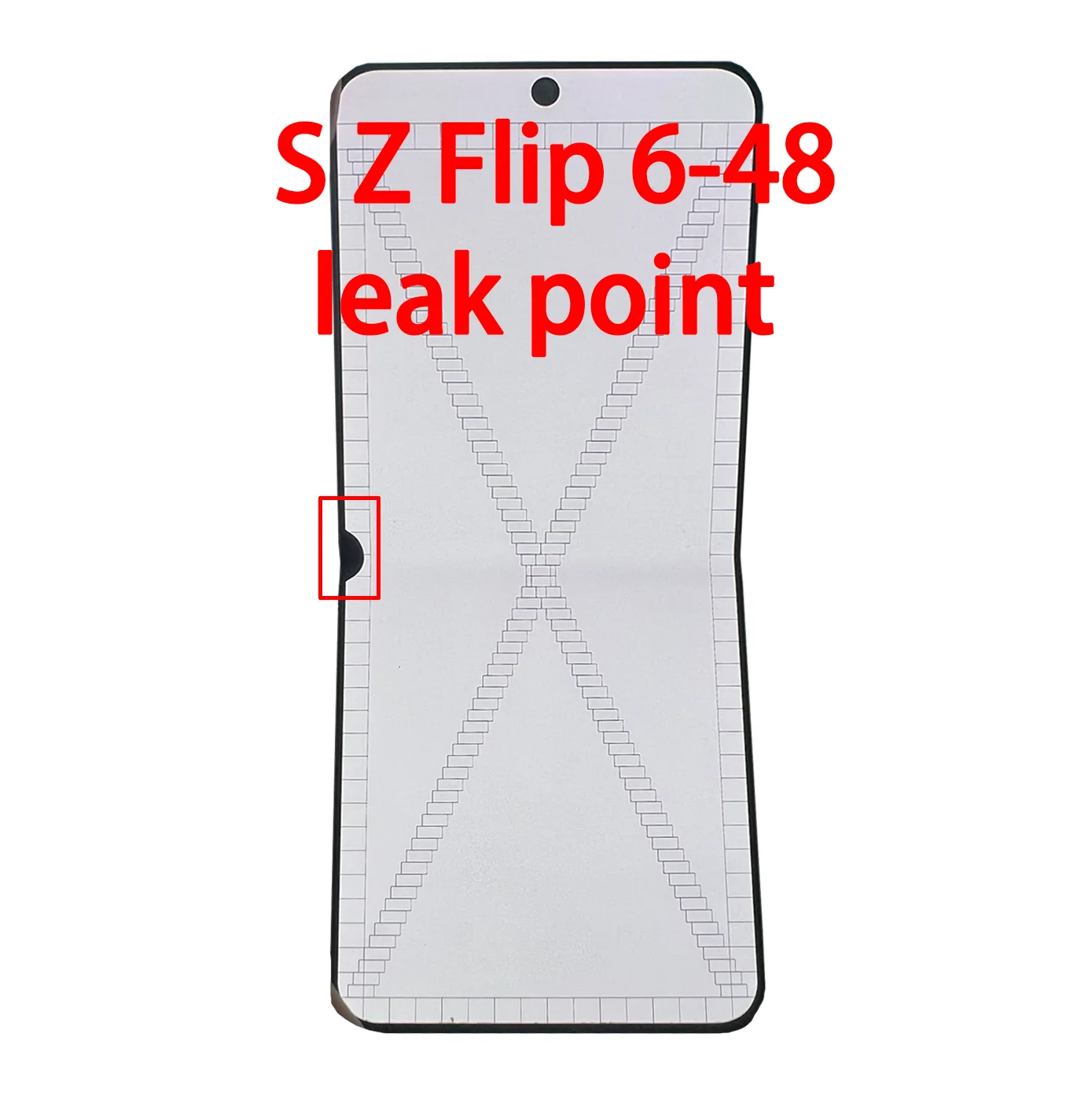 Defect AMOLED Digitizer Touch Screen For Samsung Z Flip6 F741 F741B F741U F741N LCD Replacement