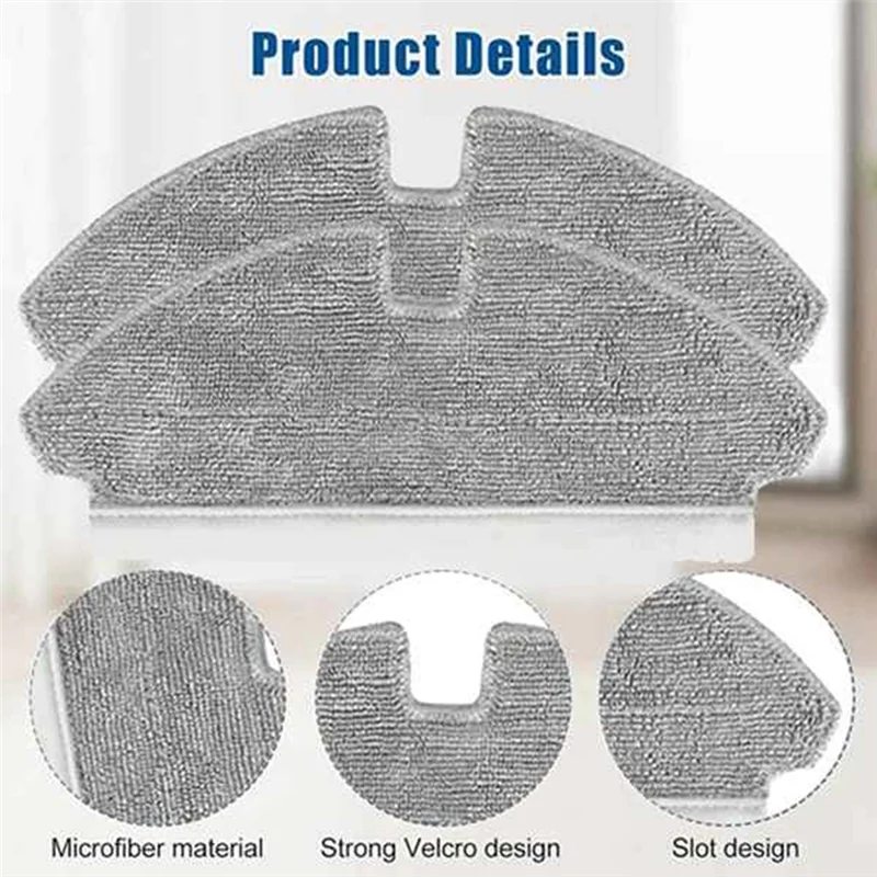 لماذا ممسحة القماش ل Dreame Mova M1/Trouver M1 أجزاء المكنسة الكهربائية كفاءة اكسسوارات التنظيف المنزلية 8 قطعة