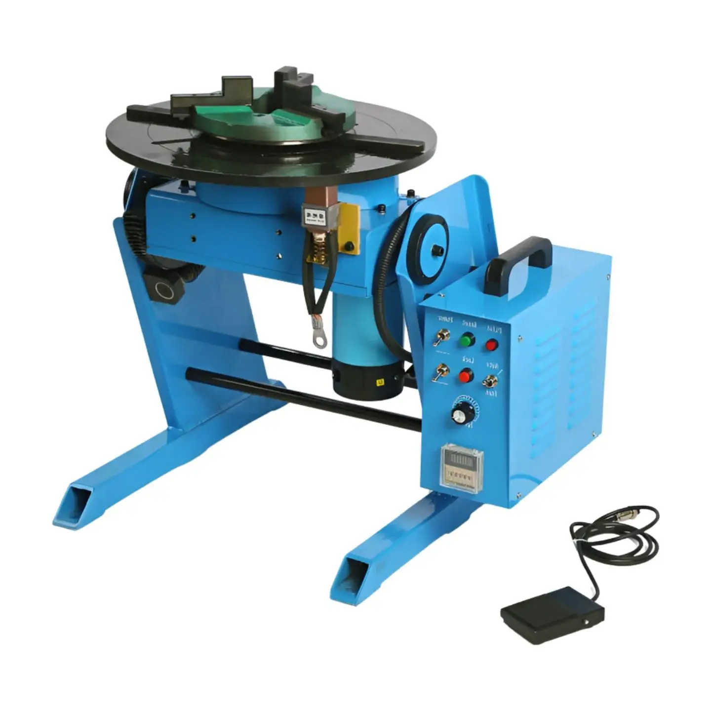 200KG Welding Positioner Heavy Duty Turntable ตารางโรตารี่เชื่อมตําแหน่งอุปกรณ์ 45 มม.75 มม.รูกลาง WP300 Chuck