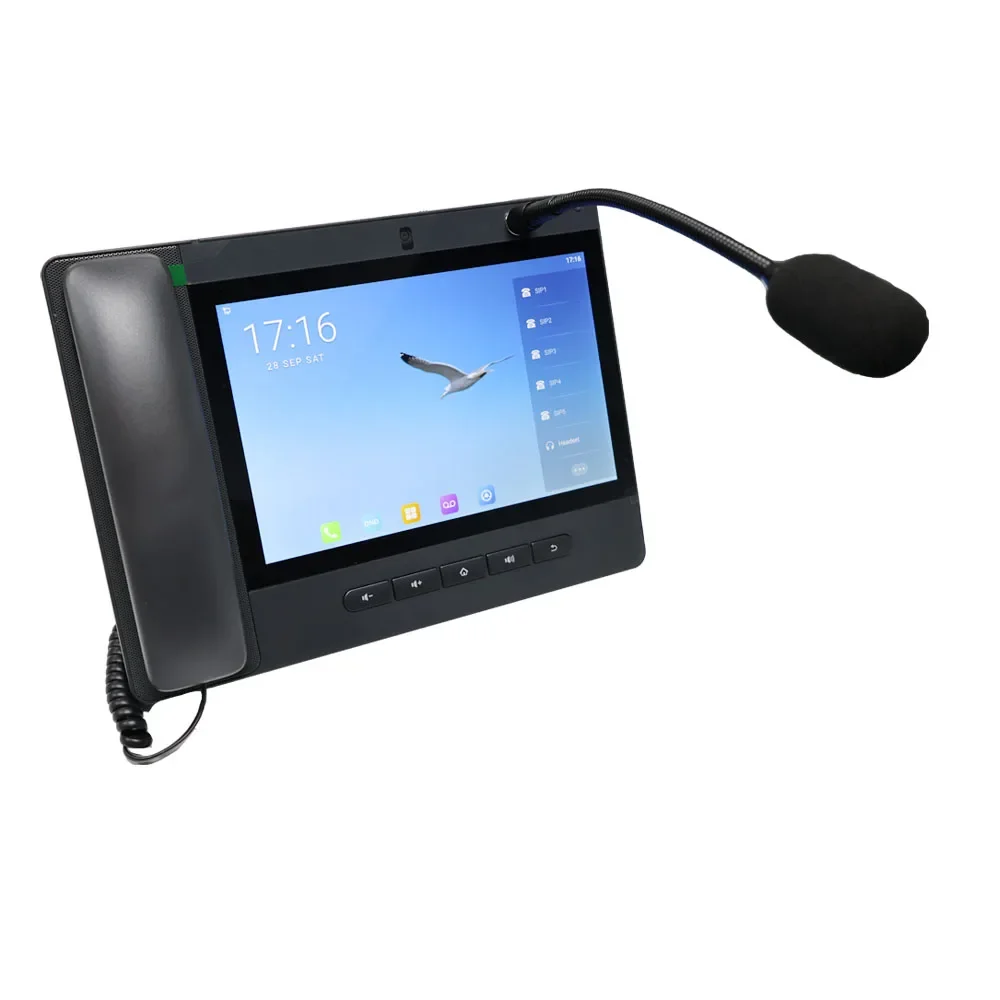 Android SIP Protocol 7-10 Inch Touch Screen Video Intercom Phone IP PBX Intercom with Remote Control Feature