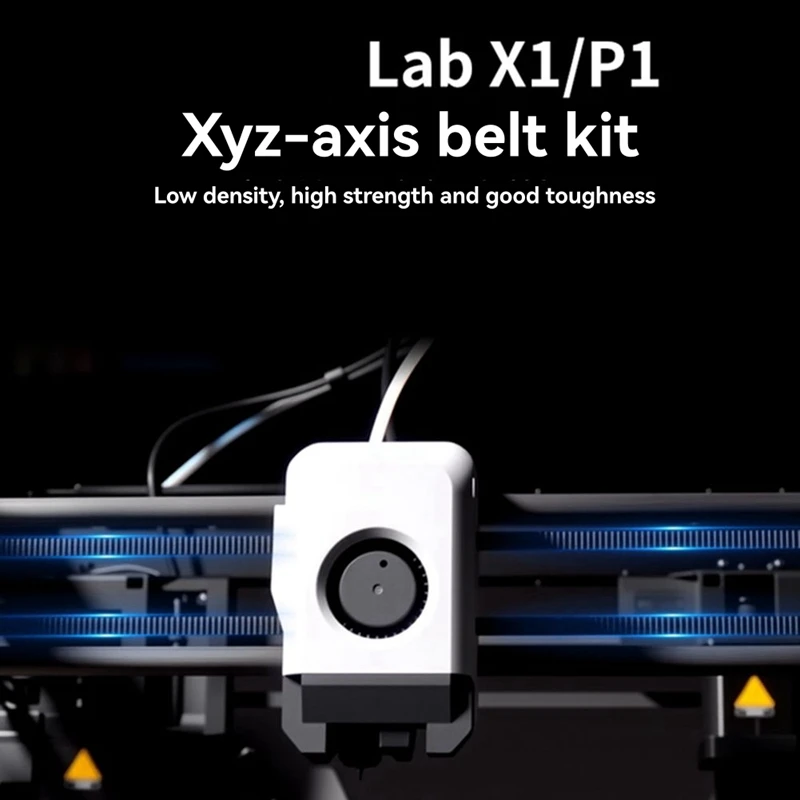 For X1/P1 X- Y- Z- Synchronous Belt Kit Rubber 2GT Ring Timing Belt 3D Printer Accessories-A25R