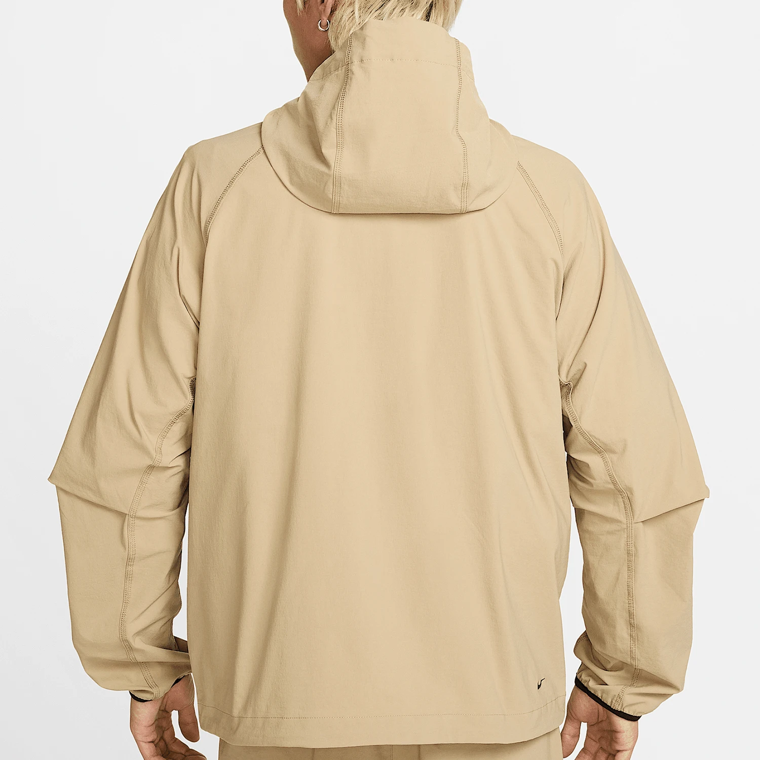 Nike genuine Spring and Autumn men's hooded loose woven sports patchwork jacket HM7152-297