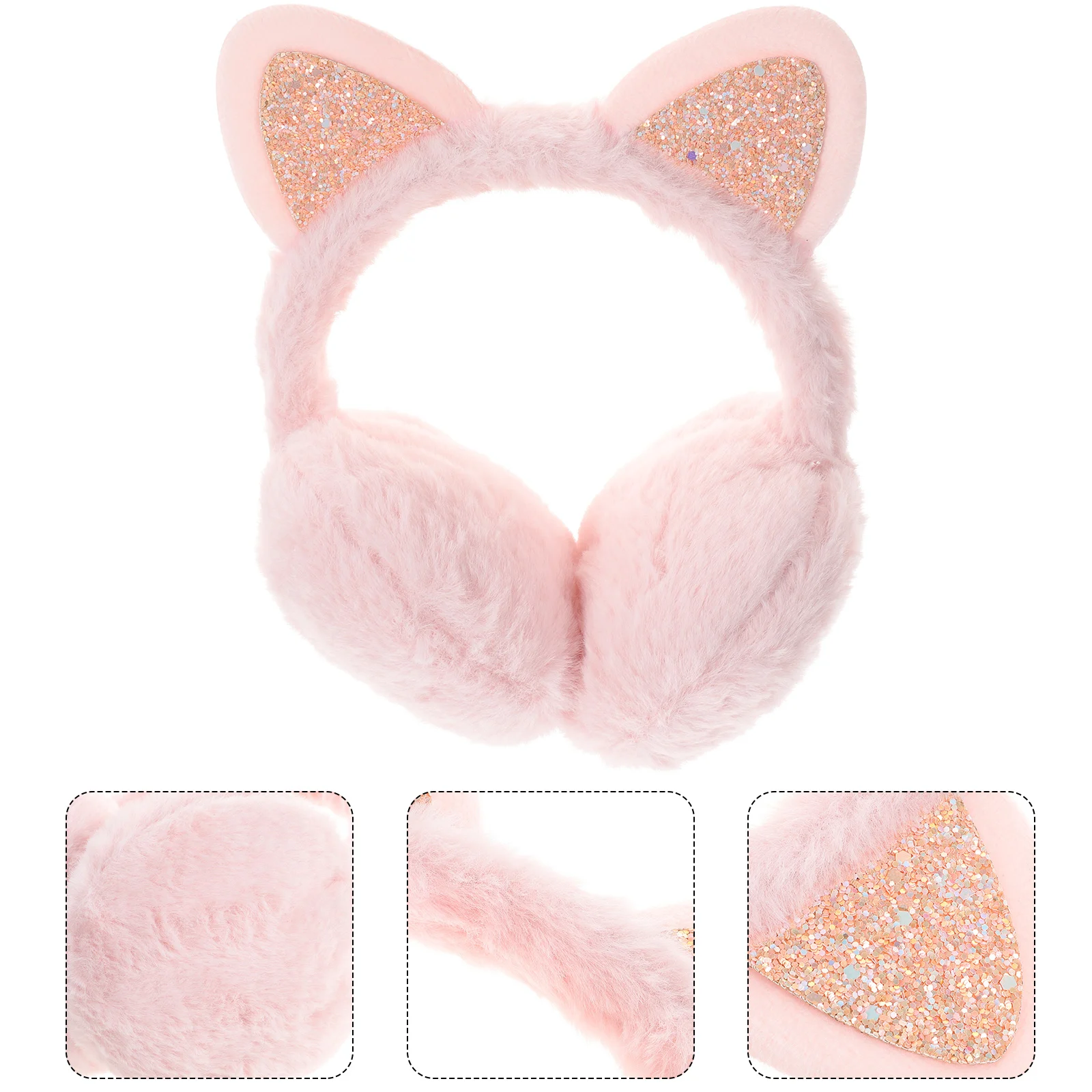 Winter Warm Headbands Running Headphones Ear Warmers Adjustable Earmuff Pink Girls Muffs Baby Slippers for Men