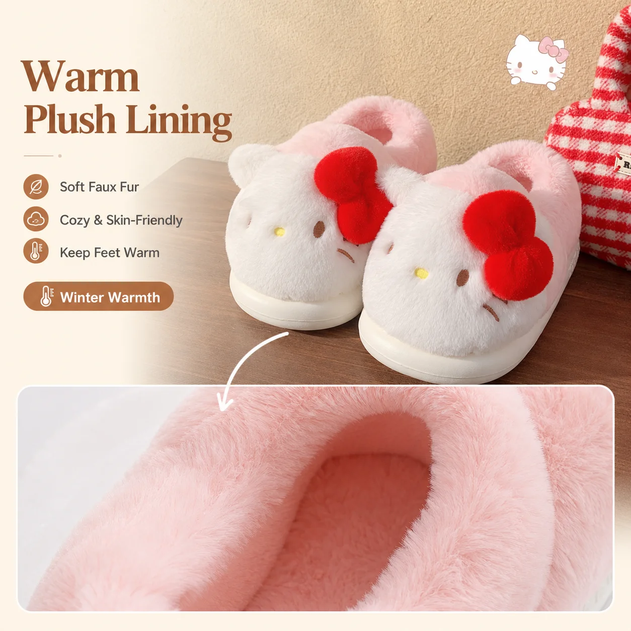 Sepatu Rumah Musim Dingin Sanr - Winter Clothing Cute ulasan dan harga