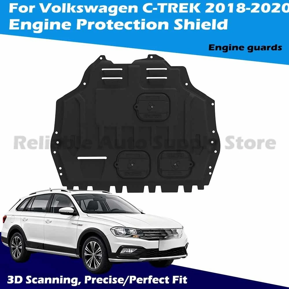 

Custom 3D Printed Engine Protection Plate Reinforced High Temp Resistant Perfect Fit For Volkswagen C-TREK 2018-2020