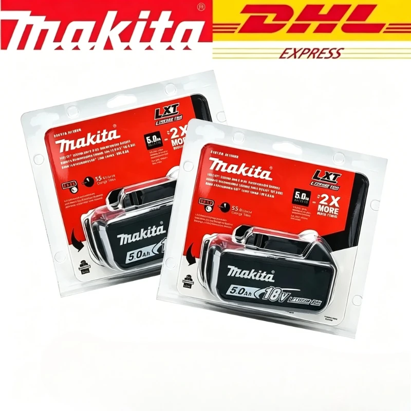 100% Original Replacement Makita 18V 5Ah /6Ah Li-ion Battery Long Lasting Power Tool Battery BL1830 BL1850 BL1860