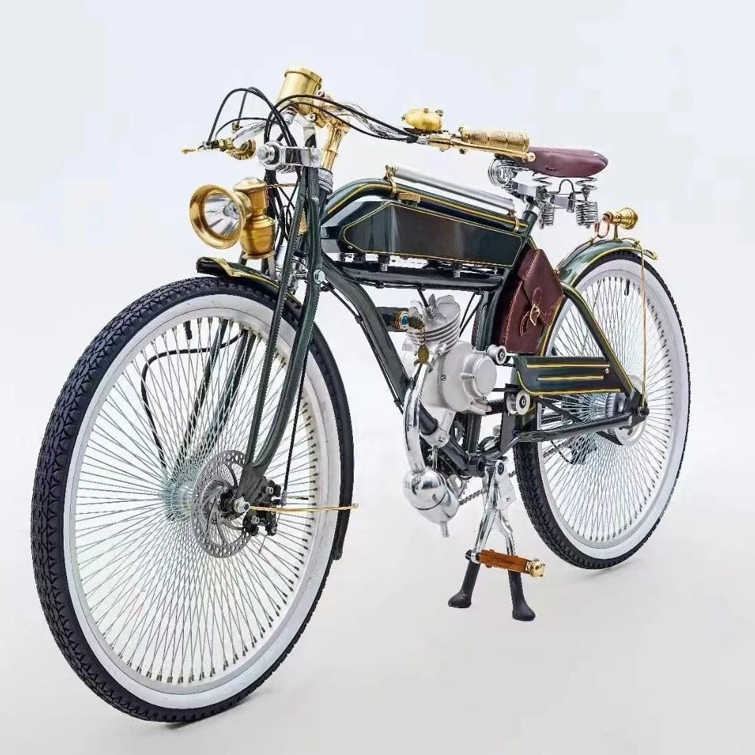212Cc Deluxe Personality Bike 26 Inch Commuter Collection Pose Locomotive Retro Fuel Bike 50cc