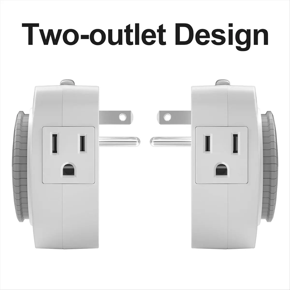 NEW 24 Hour Indoor Mechanical Timer 3 Plug Socket Timer,30 Min Daily on/Off Cycle for Lamps, Christmas Tree Lights US Plug
