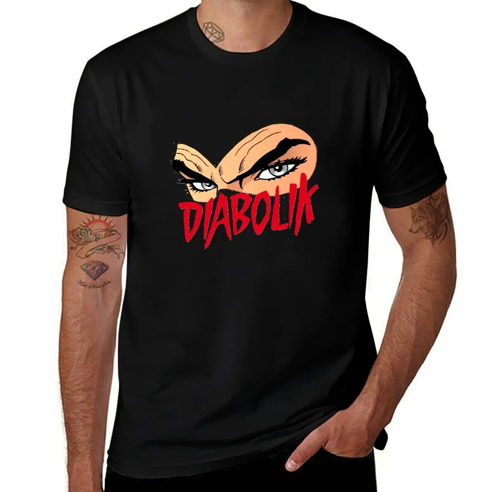 

Diabolik T-Shirt valentines boutique clothes rapper graphic tees oversize t-shirts man funny t shirts men
