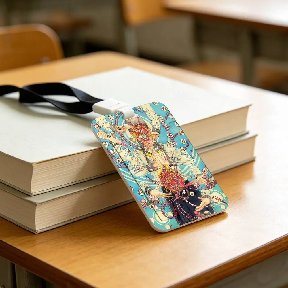S-Shintaro Kago Horror Cartoons ID Card Holder Badge Holders Lanyard Business Exhibit School Strap Neck Hang