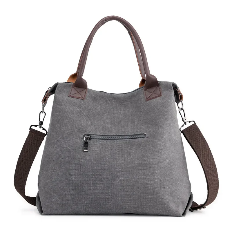 Grande bolso casual tote bolsas femininas bolsas de ombro bolsas de lona capacidade sacos para mulheres messenger bags