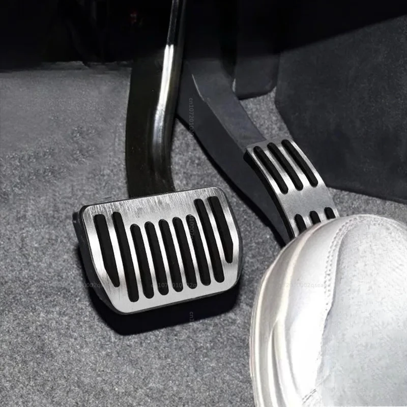 Für Geely EX5/Proton eMas 7 2025 2026 Auto Gaspedal Bremspedal Rutschfeste Schutzabdeckung Metall-Innenausstattung – Detail 5
