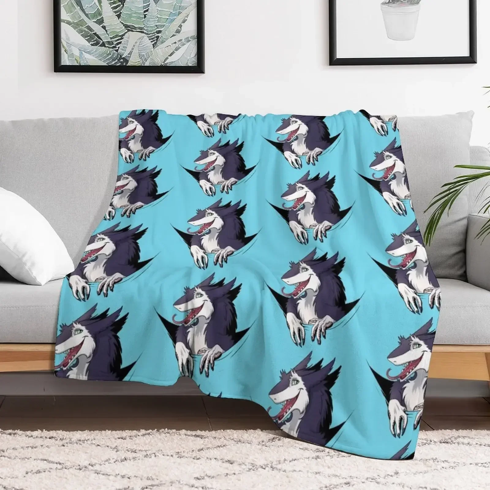 Pocket Sergal Throw Blanket funny gift Soft Big Blankets