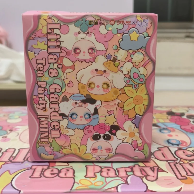 

Новая распродажа, оригинальная серия Liila Garden Tea Party, слепая коробка, мини-плюшевая модная игровая кукла, кукла-подвеска ручной работы, подарок, загадочная коробка