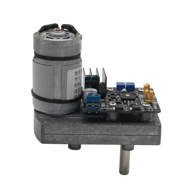 

Рулевой механизм DH-03X 110KG/CM с D-образным валом и потенциометром обратной связи, DC12-24V, для RC-моделей