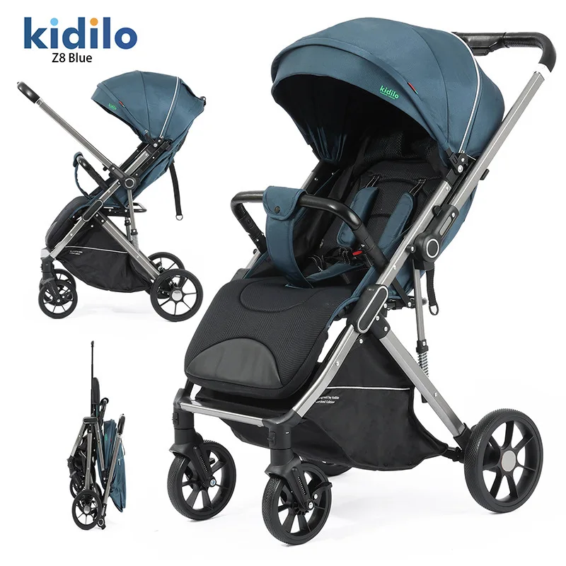 

Baby Stroller Multifunctional Sleeping Basket Baby Stroller Can Sit or Lie Down New High Landscape Children's Stroller