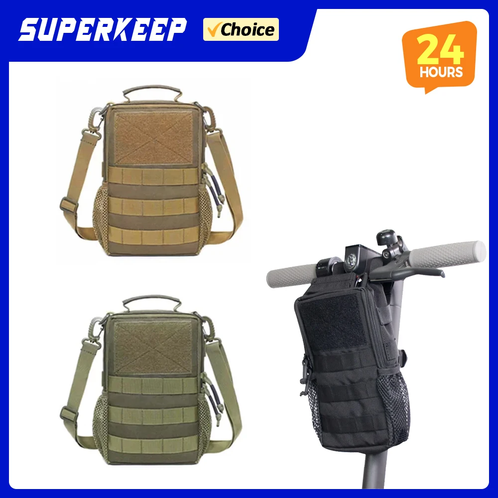 

Front Tube Multi Pockets Bag for Xiaom M365 For Ninebot G30 Scooter Bag Cycling Bicycle Head Tube Handlebar Shoulder Bag