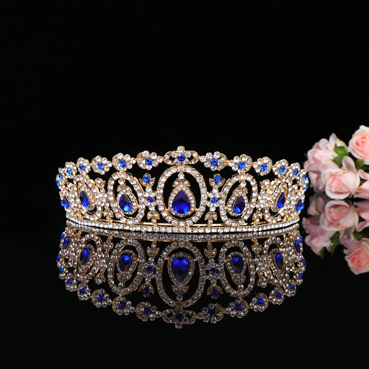 

Bridal Crown Tiara Headband for Women Accessory Headpiece Headbands Rhinestone Jewelry Banquet