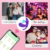 Wireless Dildo Sucking Bluetooth Vibrator Female APP Remote Control Clitoris Stimulator Adults Goods Wear Sex Toys for Women - Image 4