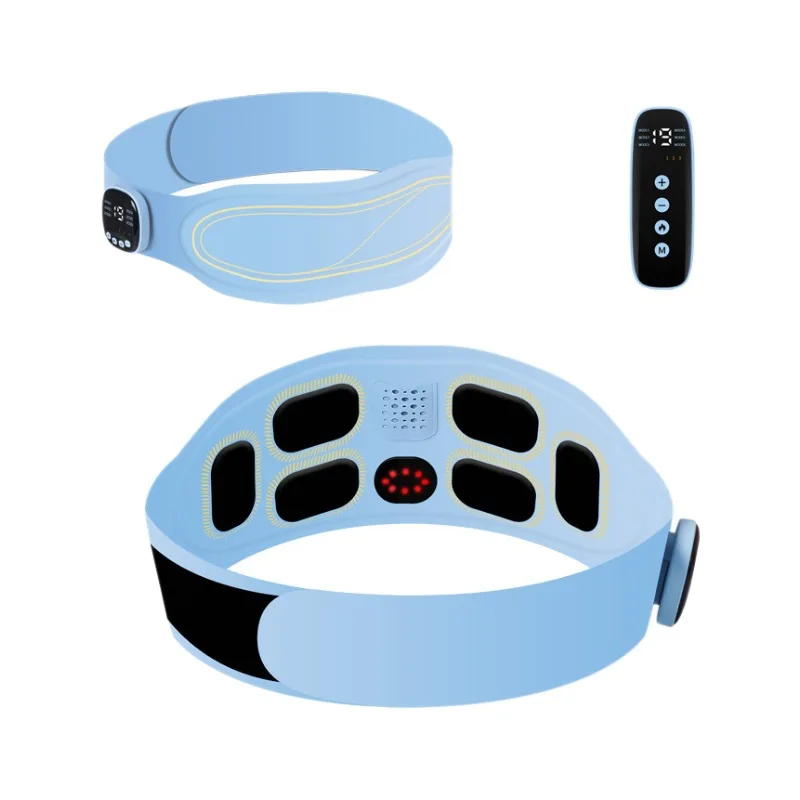 

Waist massager EMS micro-current vibration hot compress waist warm palace belt