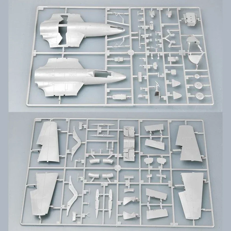 Trumpeter Model Kit modello di aereo assemblato in plastica 02827 British "Seahawk" MK.100/101 Fighter Scala 1/48