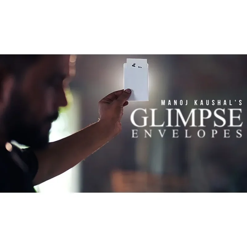 GLIMPSE van Manoj Kaushal Mentalisme Goocheltruc Close Up Illusie Props voor beginners en artiesten
