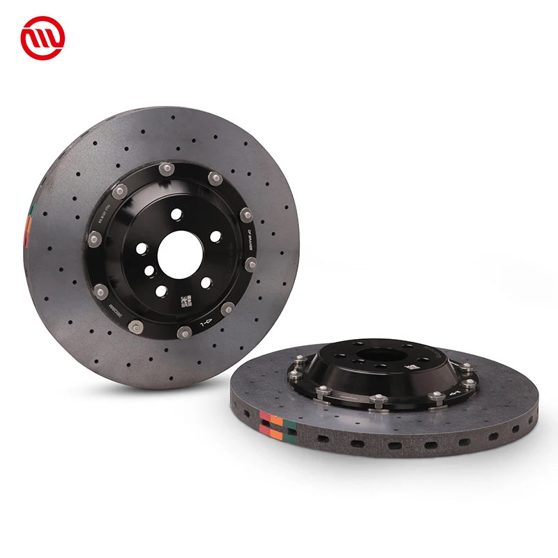 Hot Sale Modified Carbon Ceramic Brake Rotor 405 420 440mm Front Rear Brake Discs Big Brake Kit For Jaguar Kia Acura Land Rover