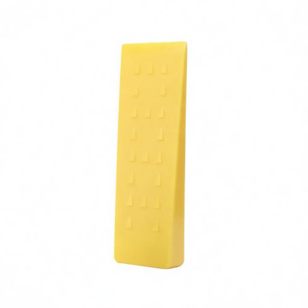 Plastic Logging Wedge For Professional Woodworking Chainsaw Tool Square Design Tree Felling Accessory Safety Forestry Equipment