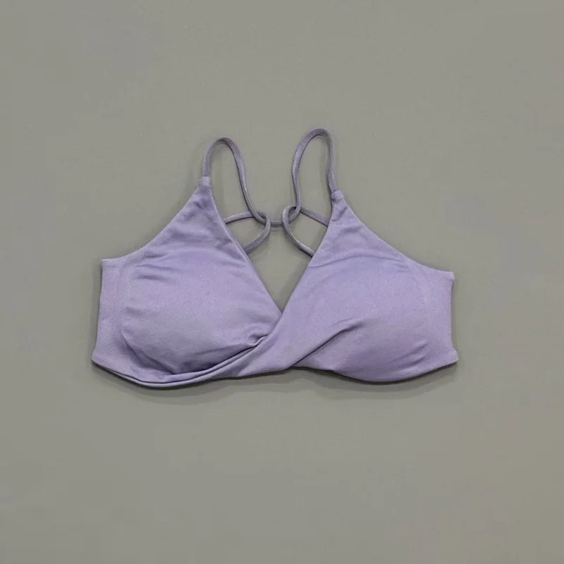 HISTELLO Vision Sport-BH für Damen, Yoga-Unterwäsche, Fitness, Laufen, Training, rückenfreier BH, hohe Unterstützung, Activewear, Fitness-Workout-Top