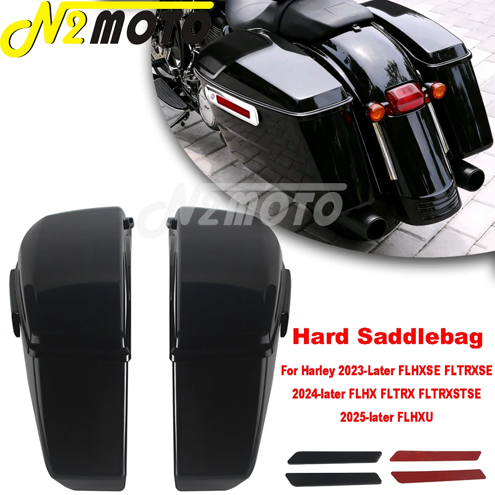 Motorcycle Side Bags Hard Saddle Bags Saddlebag For Harley Touring CVO Road Glide FLTRXSE FLTRXSTSE Street Glide FLHXSE FLHX 23+