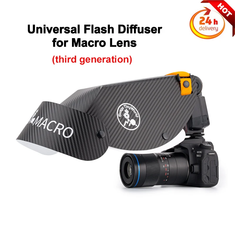 Guage Hoof غطاء عالمي فلاش الناشر سوفت بوكس Speedlight عاكس سنوت ملحقات الكاميرا لعدسة ماكرو اطلاق النار-كبير