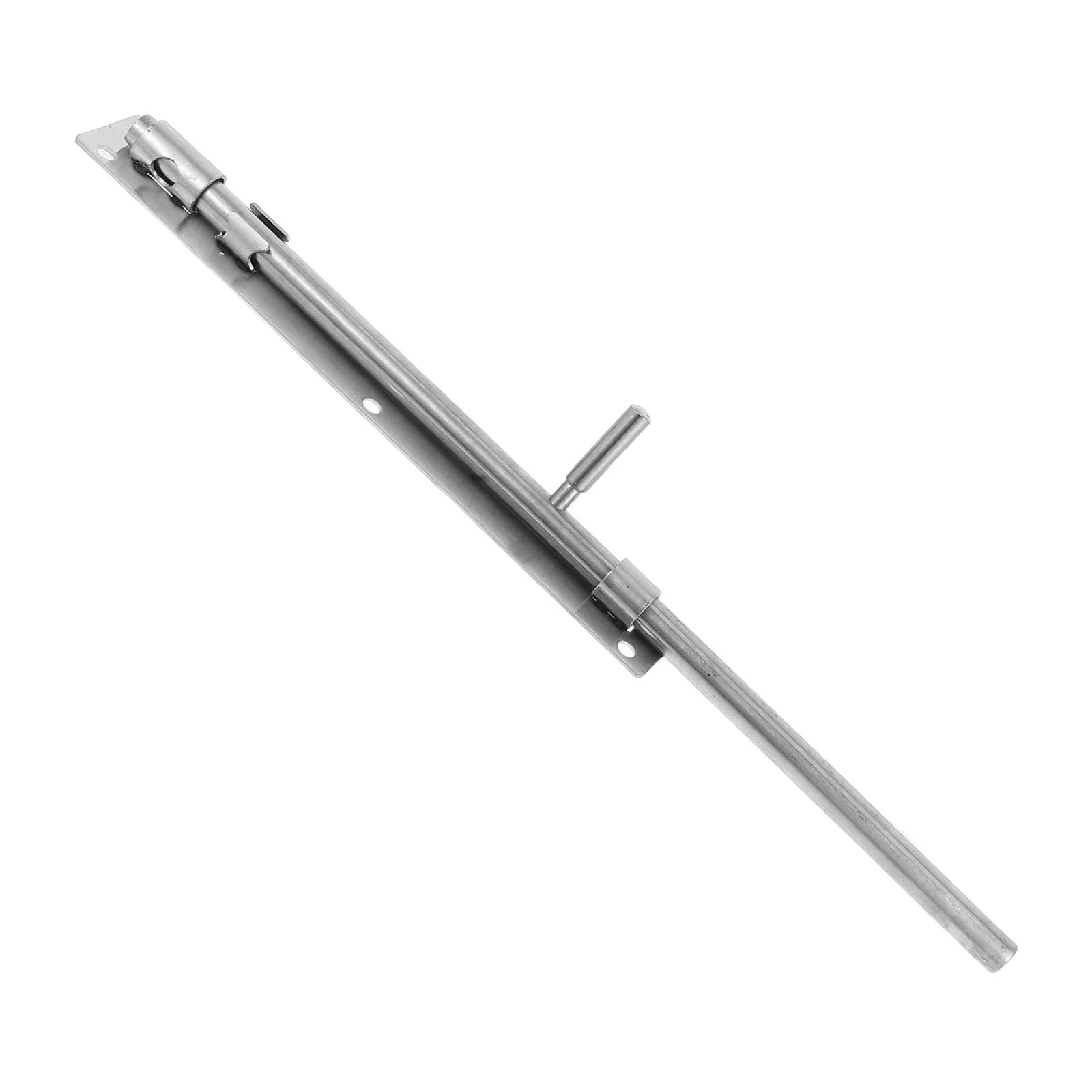 Thickened Stainless Steel Slide Bolt Latch 38.5cm Extended Wooden Cane Bolt Lock Gate Floor Latch for Barn Door French Door