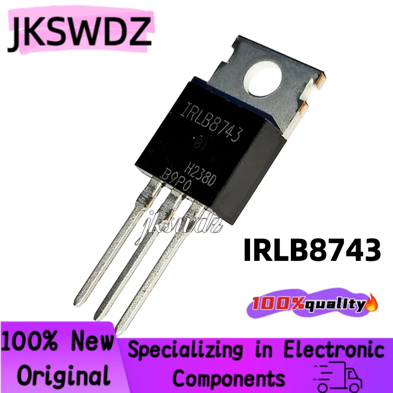 

10-30-50Pcs new 100% quality IRLB8743PBF IRLB8743 TO-220 150A 30V N-channel transistors MOS field effect tube