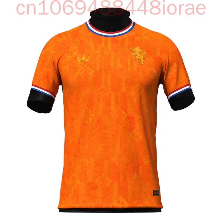 اسم مخصص هولندا لكرة القدم جيرسي تي شيرت ثلاثية الأبعاد مطبوعة الرجال النساء الرياضة عادية كم قصير المتضخم تيز القمم الشارع الشهير