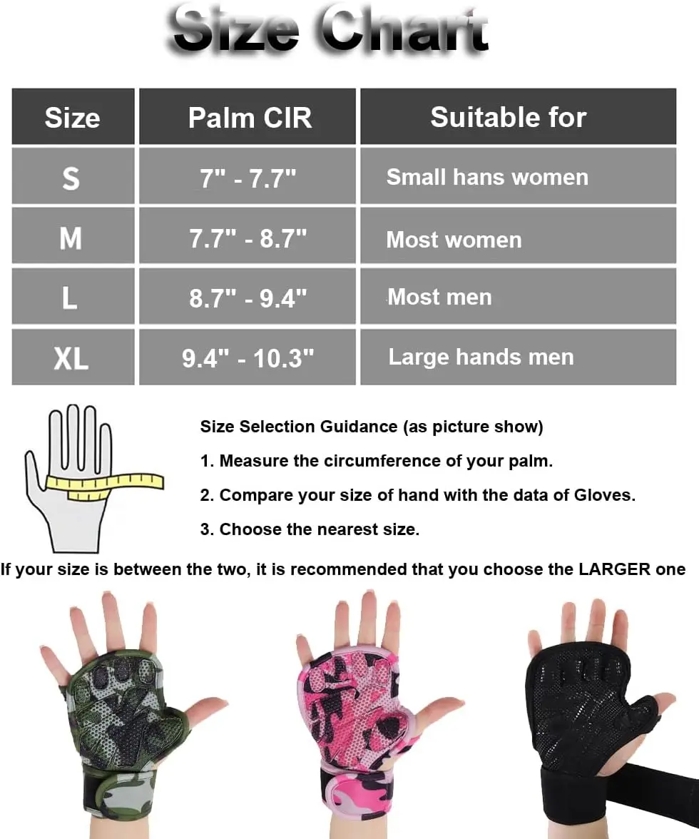 Weight Lifting Gloves, Wrist Wraps Wrist Straps for Weightlifting, Lifting Wrist Wraps Gym Gloves for Men Workout Gloves for Men