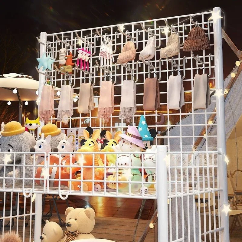 Mobile folding stall trolley one second stall night market special stall float promotion display stand artifact