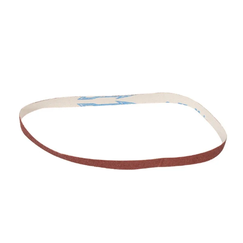 10 pieces/set 60-600 coarse sand 15mm x 452mm angle grinder belt polishing belt adapter sanding polishing