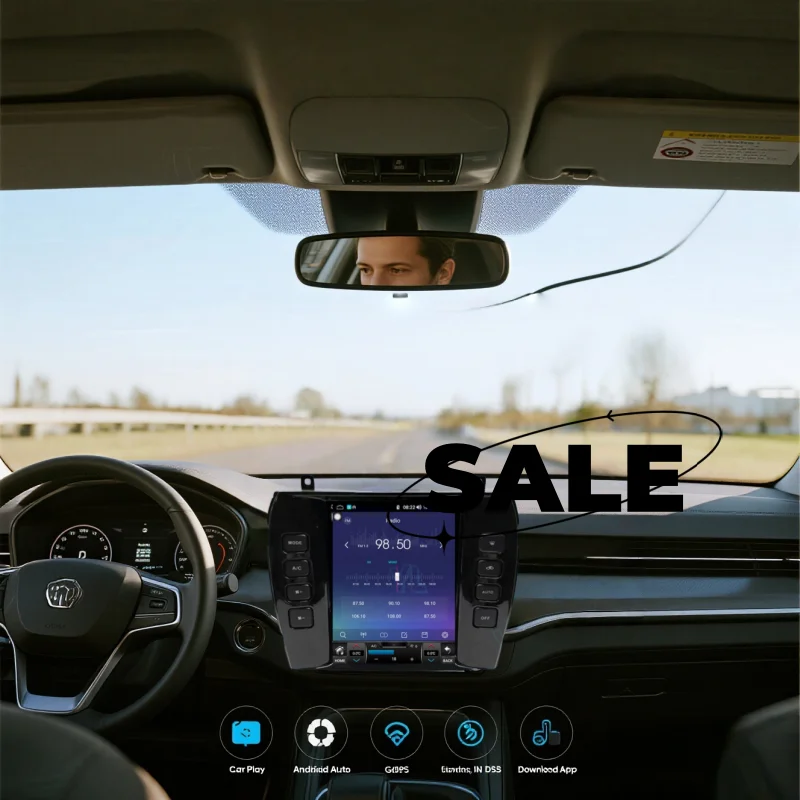 S Android 14 Car Radio Auto For Jaguar XJ X-type 2004 -2008 Multimedia Player Wireless Carplay Auto Autoradio Stereo GPS Unit BT
